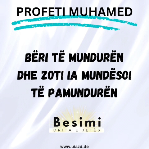 Impulsi i xhumasë Java 37 – Bëri të mundurën dhe Zoti ia mundësoj të pamundurën